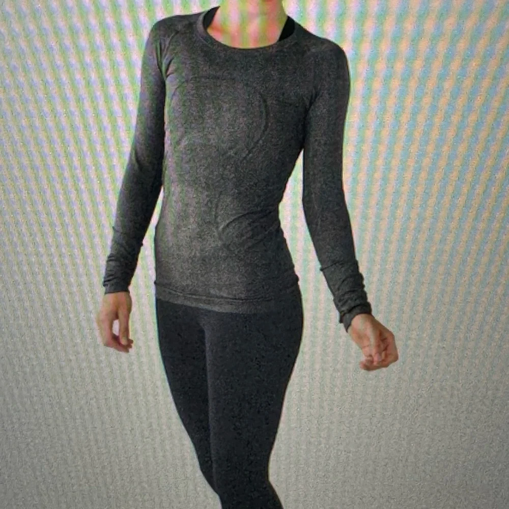 lululemon athletica Black Long Sleeve Top
